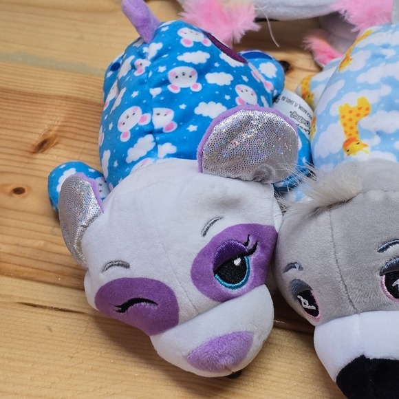 Cutetitos Sleepitos Plush Lot of 4 Koala Giraffe‎ Flamingo Burrito Toys Bundle - Picture 7 of 13
